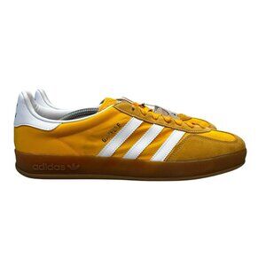Adidas Gazelle Indoor Crew Yellow White Shoes IE6606 Men's Sizes 12 - 13